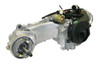 50cc 4-stroke GY6 QMB139 COMPLETE ENGINE ASSEMBLY LONG CASE / SHORT SHAFT *SINGLE REAR SHOCK*