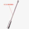 11.5" MAGNETIC SWIVEL SPARK PLUG SOCKET 3/8-DRIVE 12-POINT THIN WALL 16mm *5/8*