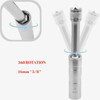 11.5" MAGNETIC SWIVEL SPARK PLUG SOCKET 3/8-DRIVE 12-POINT THIN WALL 16mm *5/8*