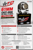 Taida 61mm Big Bore 171cc Cylinder 54mm A-Block GY6 125cc 150cc Taiwan