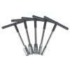 5-Piece T-Handle Socket Wrench Set (8mm, 10mm, 12mm, 13mm, 14mm)