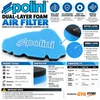 Polini Dual Layer Foam Air Filter Vespa ET4 50 125 150 Piaggio Skipper
