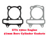 150cc (57mm BORE) GY6 CYLINDER HEAD & CYLINDER BASE GASKET SET