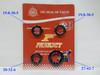 OIL SEAL KIT FOR CHINESE SCOOTERS, ATVS, KARTS WITH 150cc - 232cc GY6 MOTORS