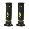 NCY RACING THROTTLE GRIP SET SCOOTER 50cc & 150cc (7/8 or 22mm) *BLACK-YELLOW*
