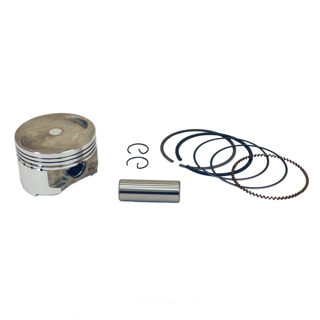 SSP-G (2V) *58.5mm BORE* 155cc FLAT TOP PISTON & RINGS KIT FOR GY6 