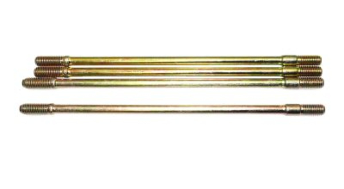 SSP-G GY6 CYLINDER STUDS 4-PIECE SET 204mm / 195mm - GY6RACING