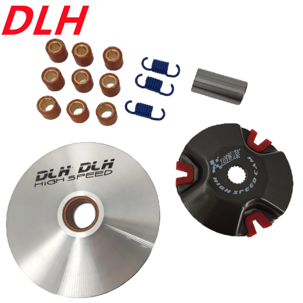 DMH 50×2 JOG, MINAELLI, YAMAHA, DLH VARIATOR / FRONT CLUTCH SET (50cc 70cc