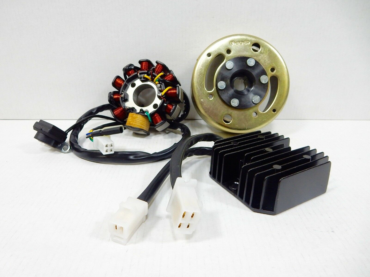 PERFORMANCE STATOR MAGNETO KIT FOR 150cc GY6 SCOOTER 11 COIL FLYWHEEL REGULATOR KIT