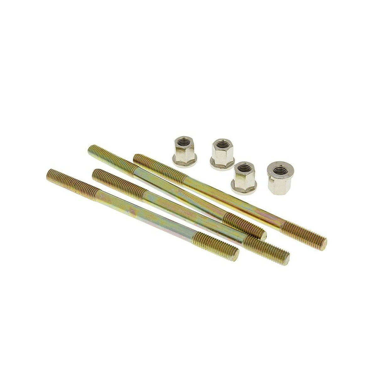 moririku29　73/8 NARAKU CYLINDER BOLT SET FOR MINARELLI, JOG, YAMAHA, 2-STROKE M7 X