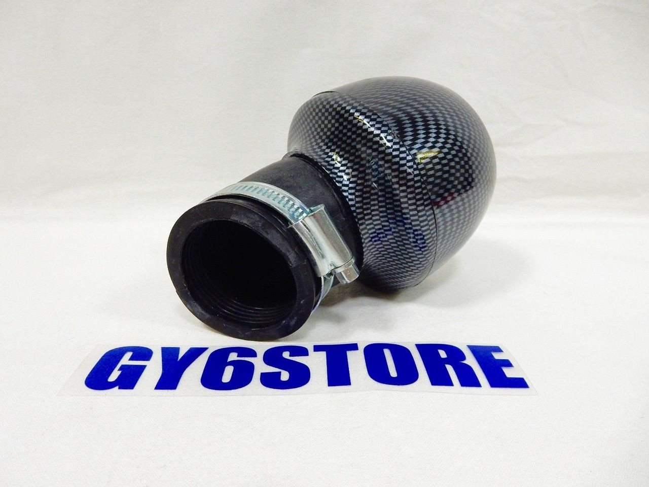 44mm CARBON FIBER LOOK AIR FILTER FOR GY6 MOTORS