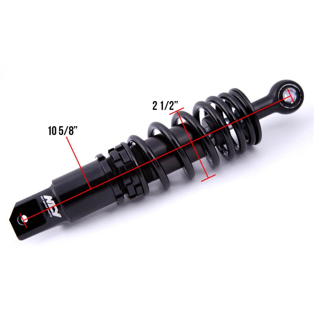 NCY PERFORMANCE SHOCK (REAR, BLACK, 265mm) FOR HONDA RUCKUS