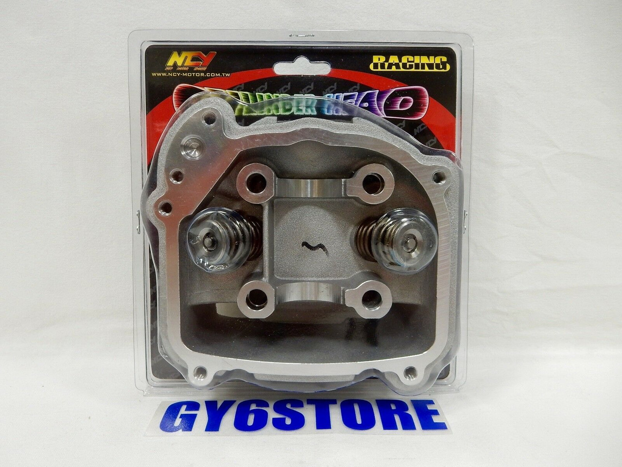 NCY 28/23 VALVE CYLINDER HEAD (58.5mm BORE, 155cc) GY6 MOTOR 155cc