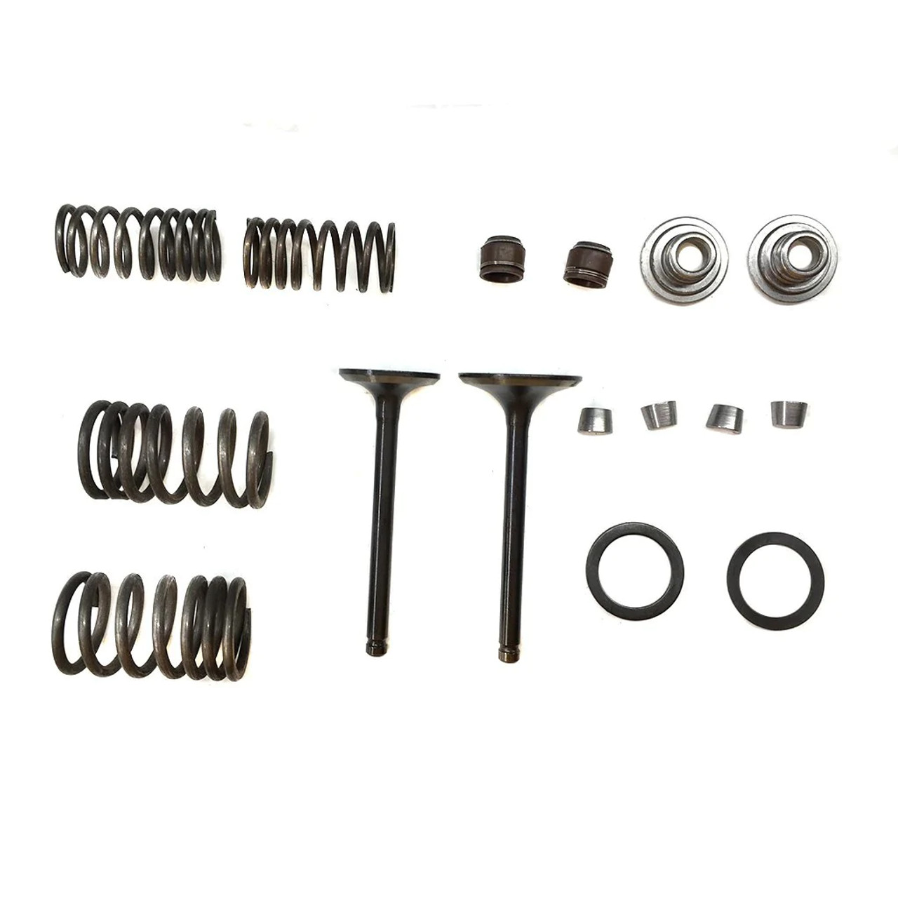 125cc INTAKE EXHAUST VALVES SPRINGS REBUILD KIT SET ATV DIRT PIT BIKE GO KART