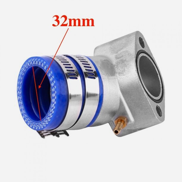 Aluminum Carburetor Intake Manifold Boot For GY6 150cc-250cc - Foto 5