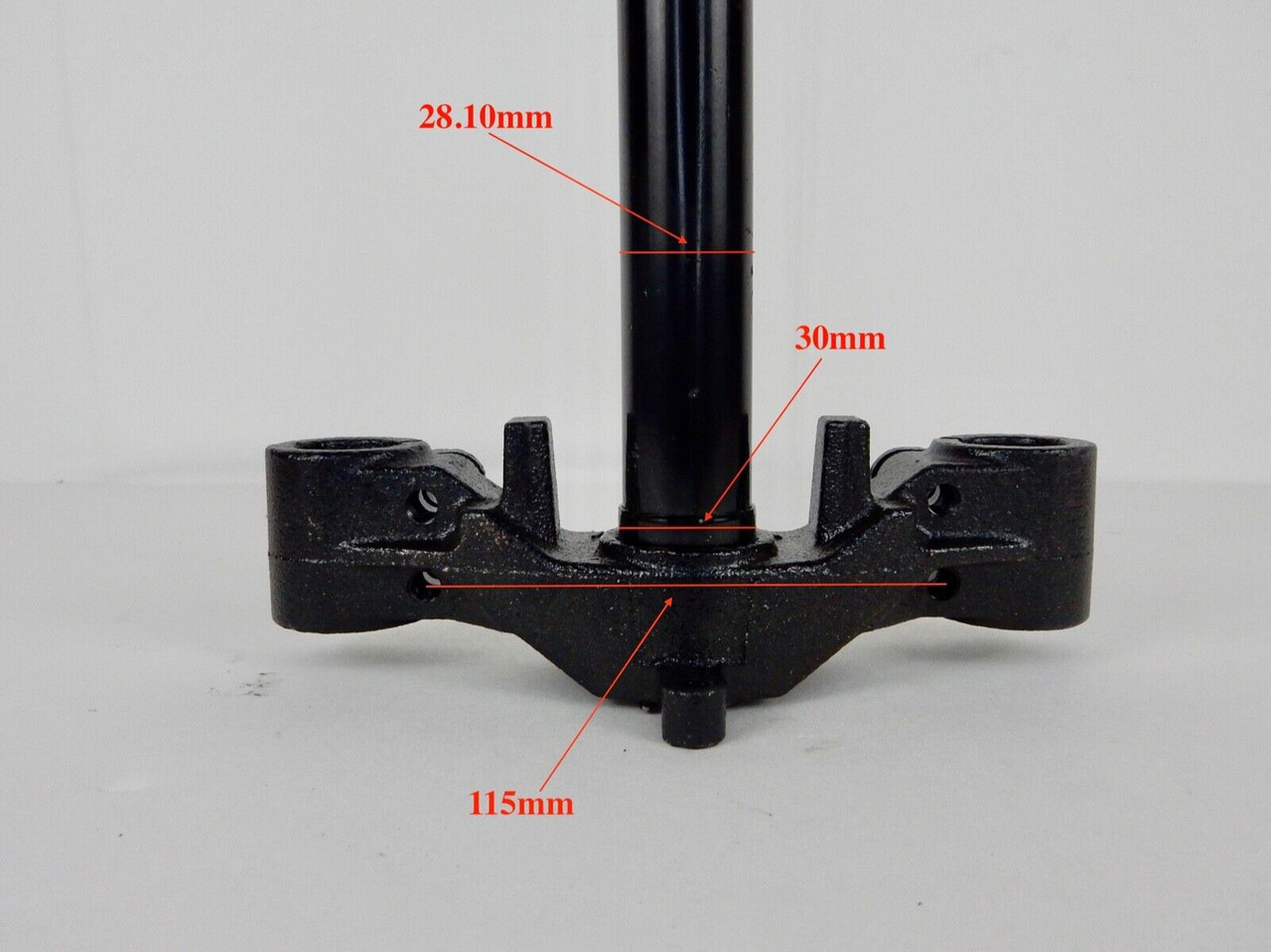 STEERING STEM TRIPLE TREE FOR GATOR 50cc QMB139 (S3, S2, & S) *OEM