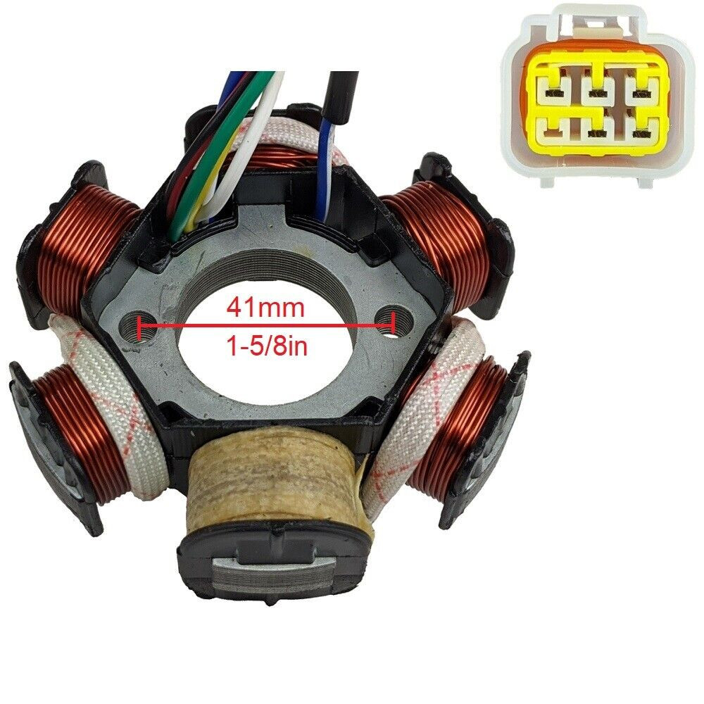 STATOR MAGNETO 6-COIL / POLE FOR COOLSTER MAX TRADE 125cc ATVS