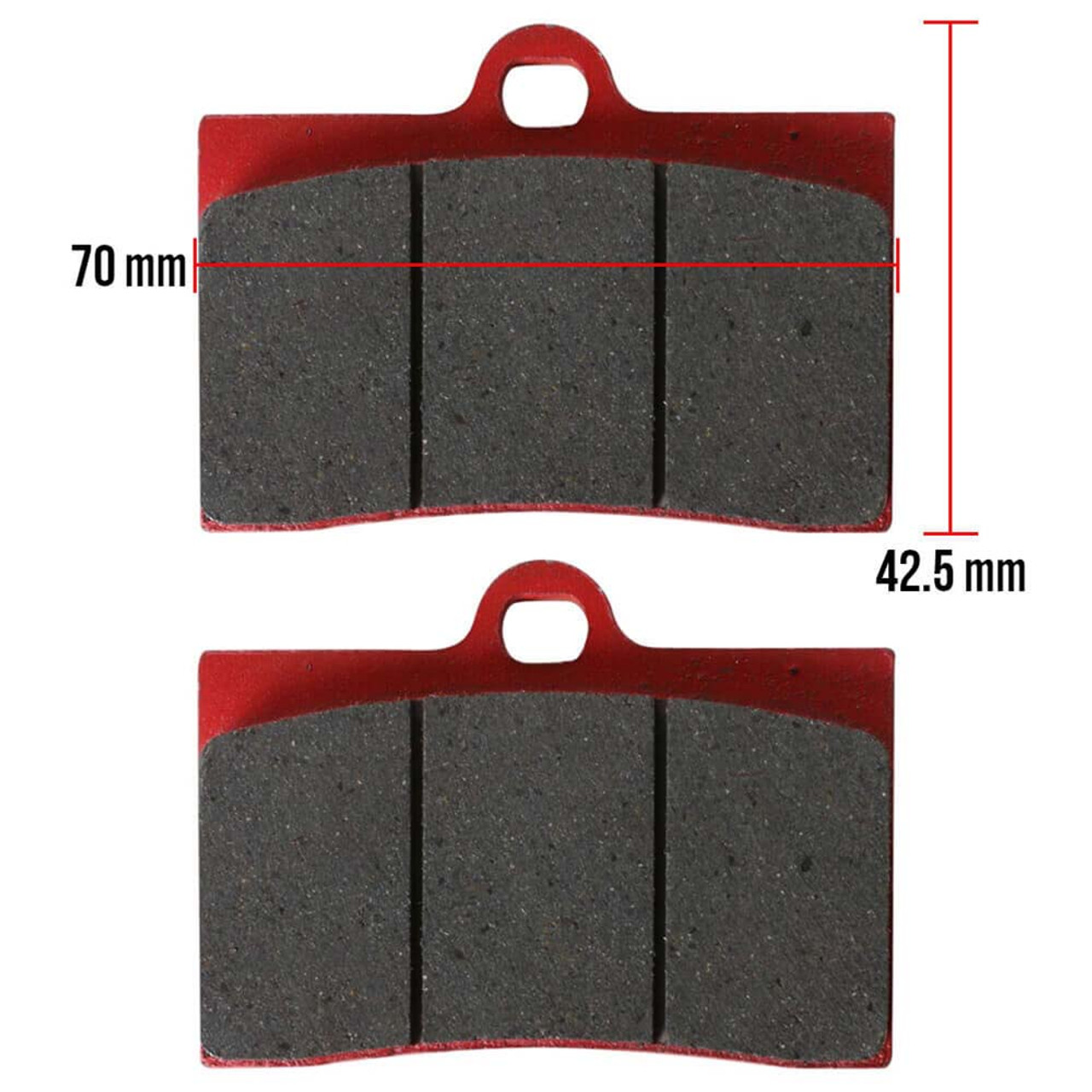 NCY BRAKE PADS (4 PISTON CALIPER) *FOR NCY FRONT END KIT*