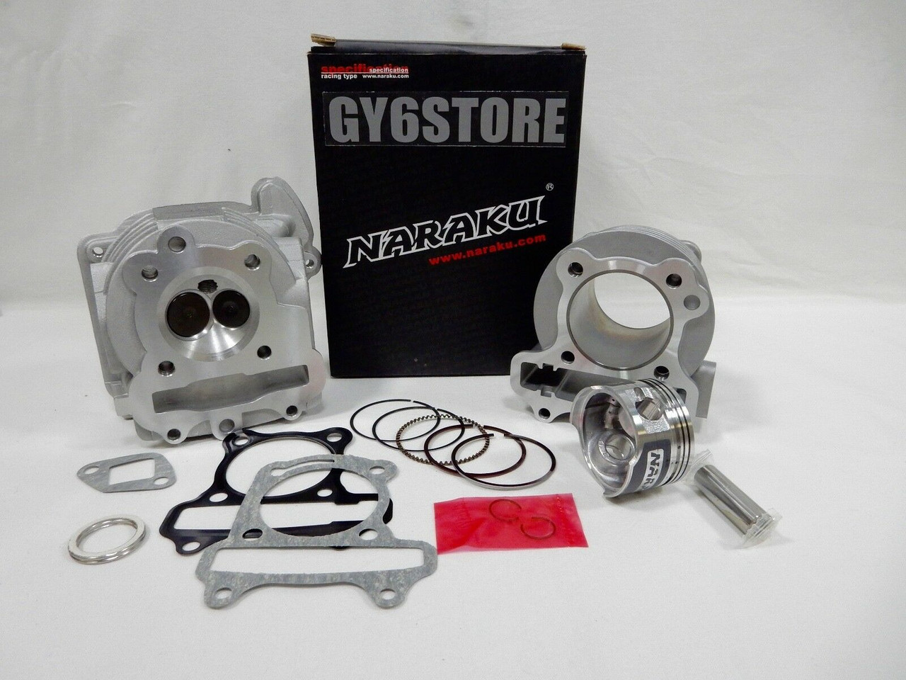 NARAKU SCOOTER PERFORMANCE BIG BORE CYLINDER & HEAD KIT *52.4mm* 