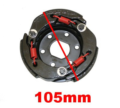 QMB139 PERFORMANCE CLUTCH SHOES FOR 50cc - 100cc SCOOTERS *2000