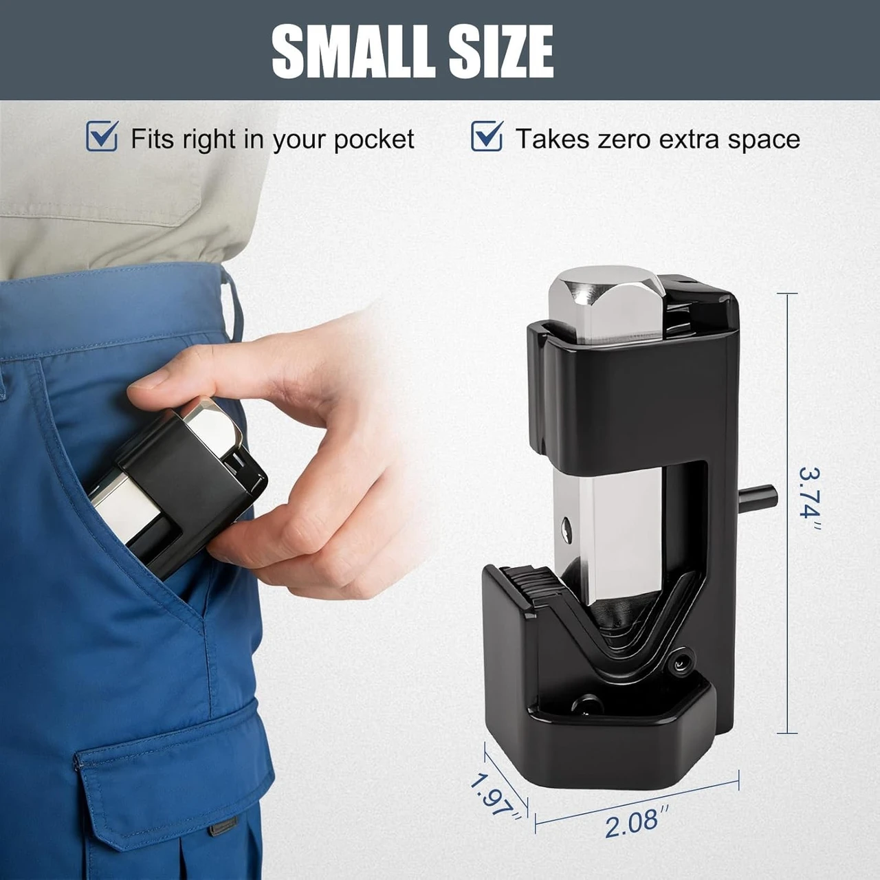 8-0 AWG Hammer Lug Crimper Tool Battery Welding Cable Terminal Crimping Tool