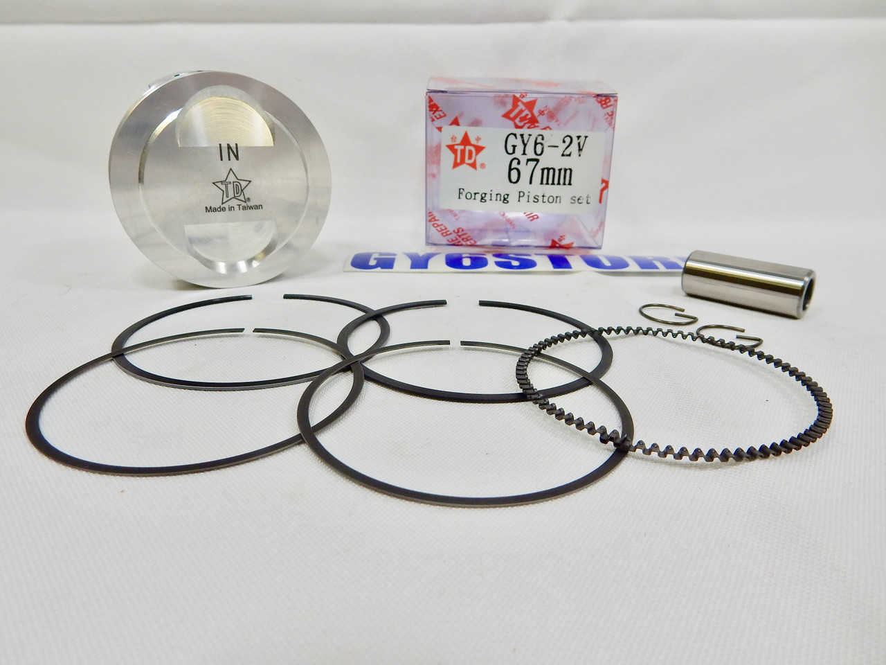 TAIDA 232cc (67mm BORE) FORGED DOME HIGH COMPRESSION PISTON