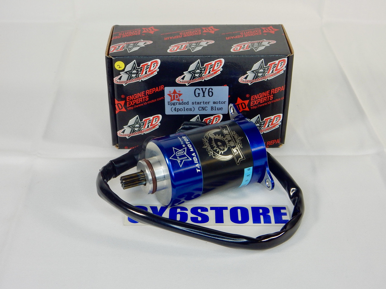 TAIDA PERFORMANCE GY6 *4 POLE* (BLUE) HIGH TORQUE 180cc - 232cc