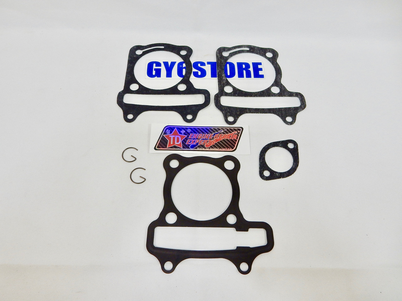 TAIDA PERFORMANCE GY6 180cc CYLINDER GASKET SET (63mm BORE) 57mm SPACING