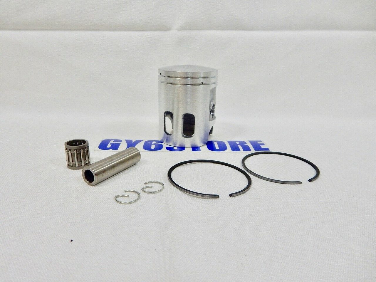 90cc 50mm PISTON AND RING SET 12mm PIN FOR JOG, MINARELLI, 2 STROKE MOTORS