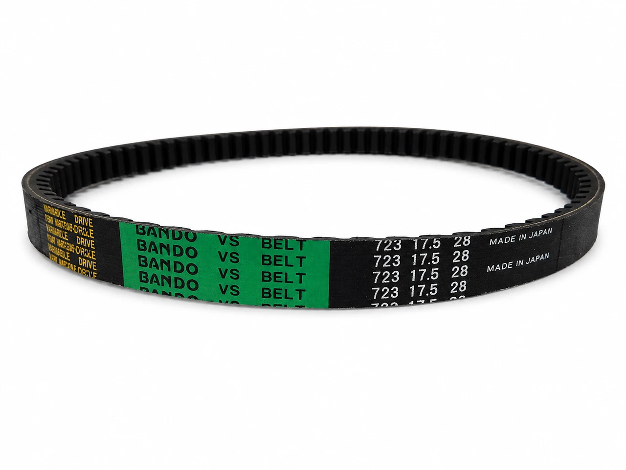 BANDO CVT DRIVE BELT 723-17.5-28 (FOR SCOOTERS WITH 50cc - 100cc MOTORS)