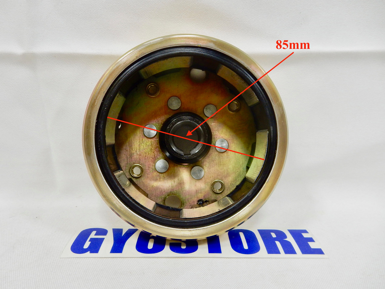 150cc GY6 6 POLE / COIL MAGNETO ROTOR FLYWHEEL FOR SCOOTERS WITH GY6 MOTORS 