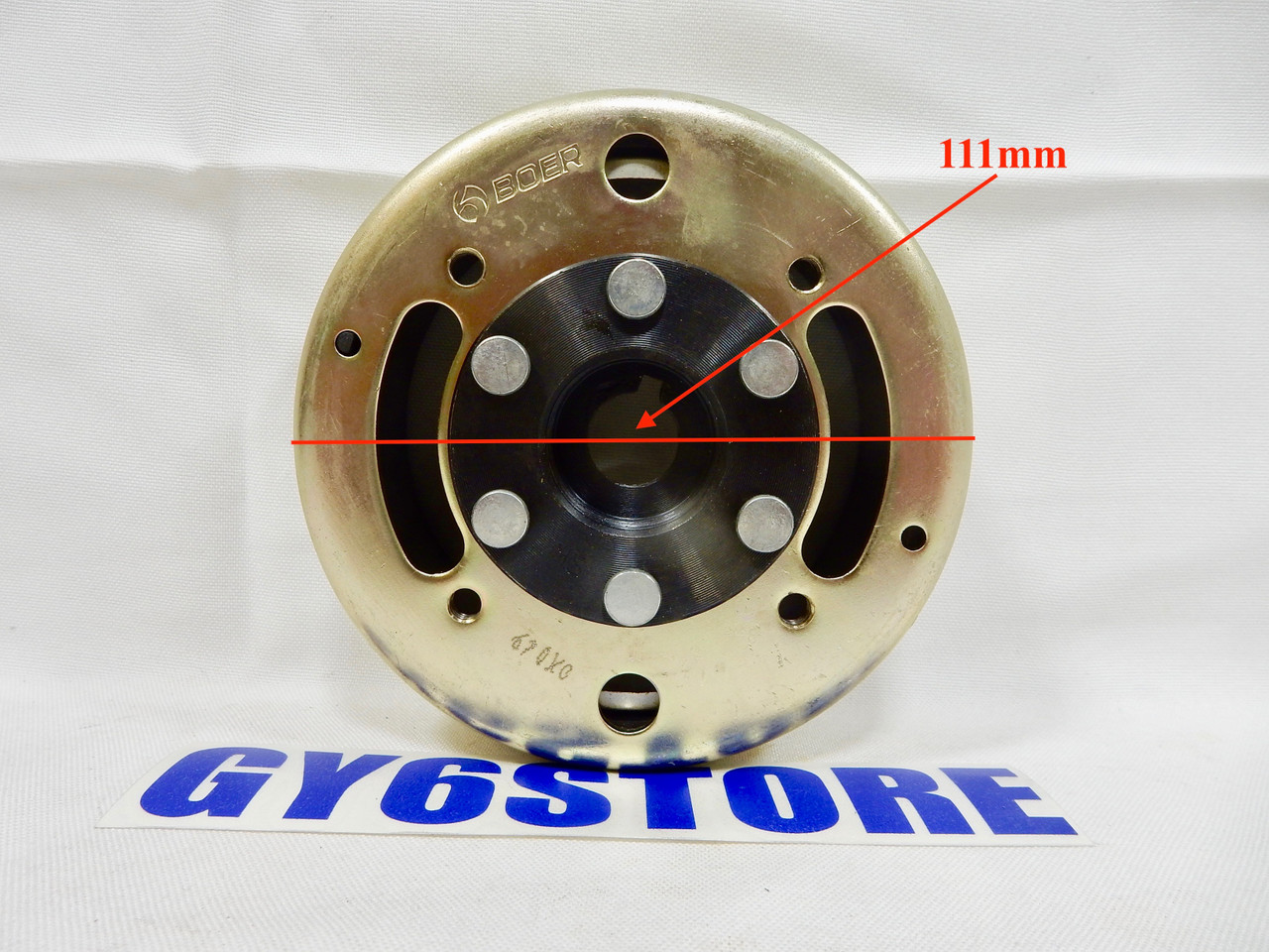 150cc - 232cc GY6 *8 OR 11 POLE / COIL* MAGNETO ROTOR FLYWHEEL FOR SCOOTER (LIGHT WEIGHT)