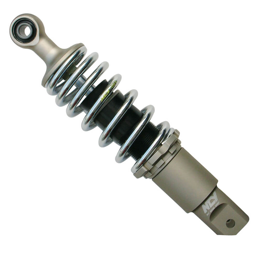 NCY PERFORMANCE SHOCK (REAR, CHROME, 265mm) FOR HONDA RUCKUS NCY PERFORMANCE SHOCK (REAR, CHROME, 265mm) FOR HONDA RUCKUS