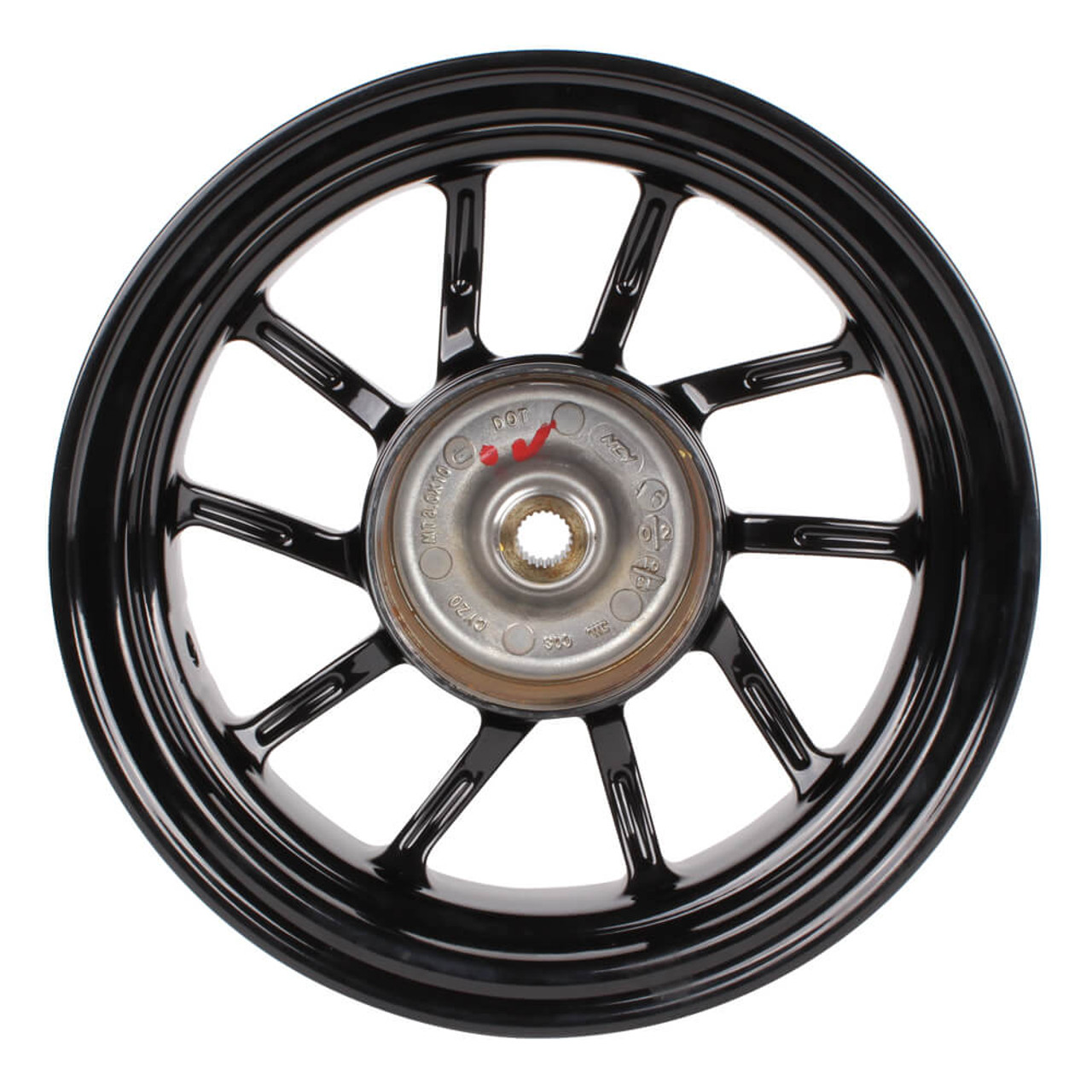 NCY REAR WHEEL REPLACEMENT (BLACK) (10 SPOKE) FOR HONDA RUCKUS