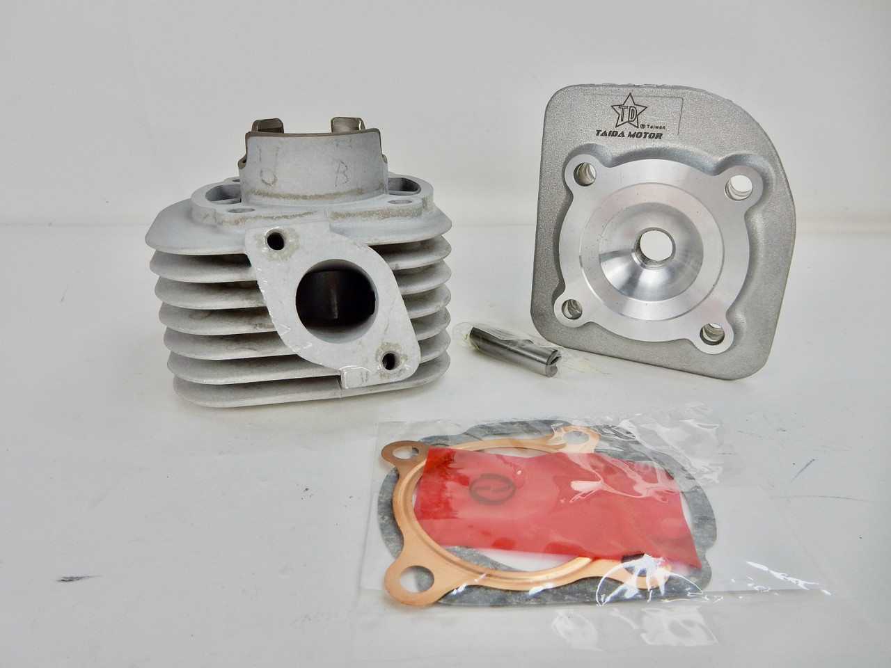 TAIDA (47mm BORE) ALUMINUM CERAMIC CYLINDER BIG BORE KIT (10mm) JOG MINARELLI 