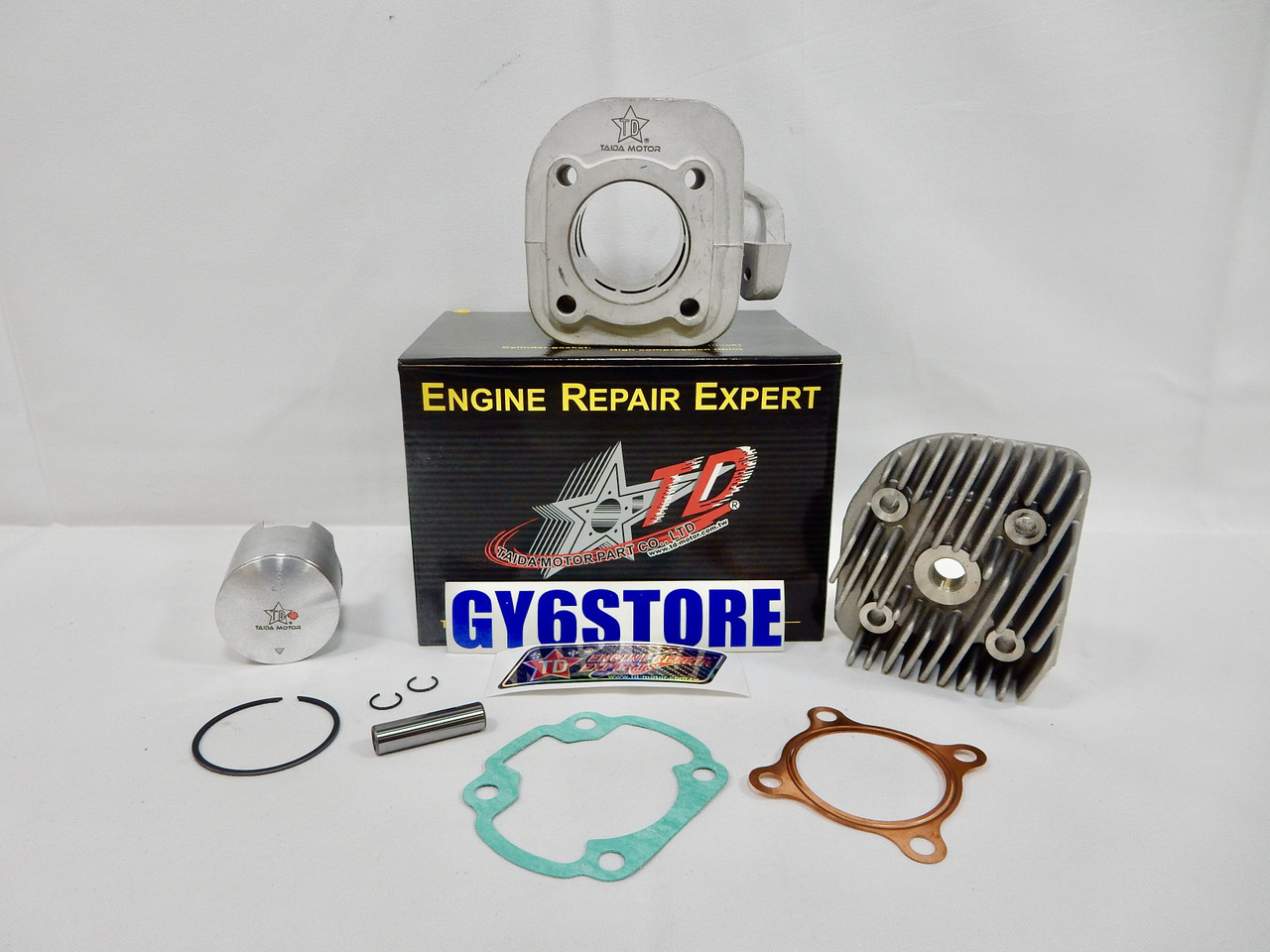 TAIDA (47mm BORE) ALUMINUM CERAMIC RACING CYLINDER BIG BORE KIT