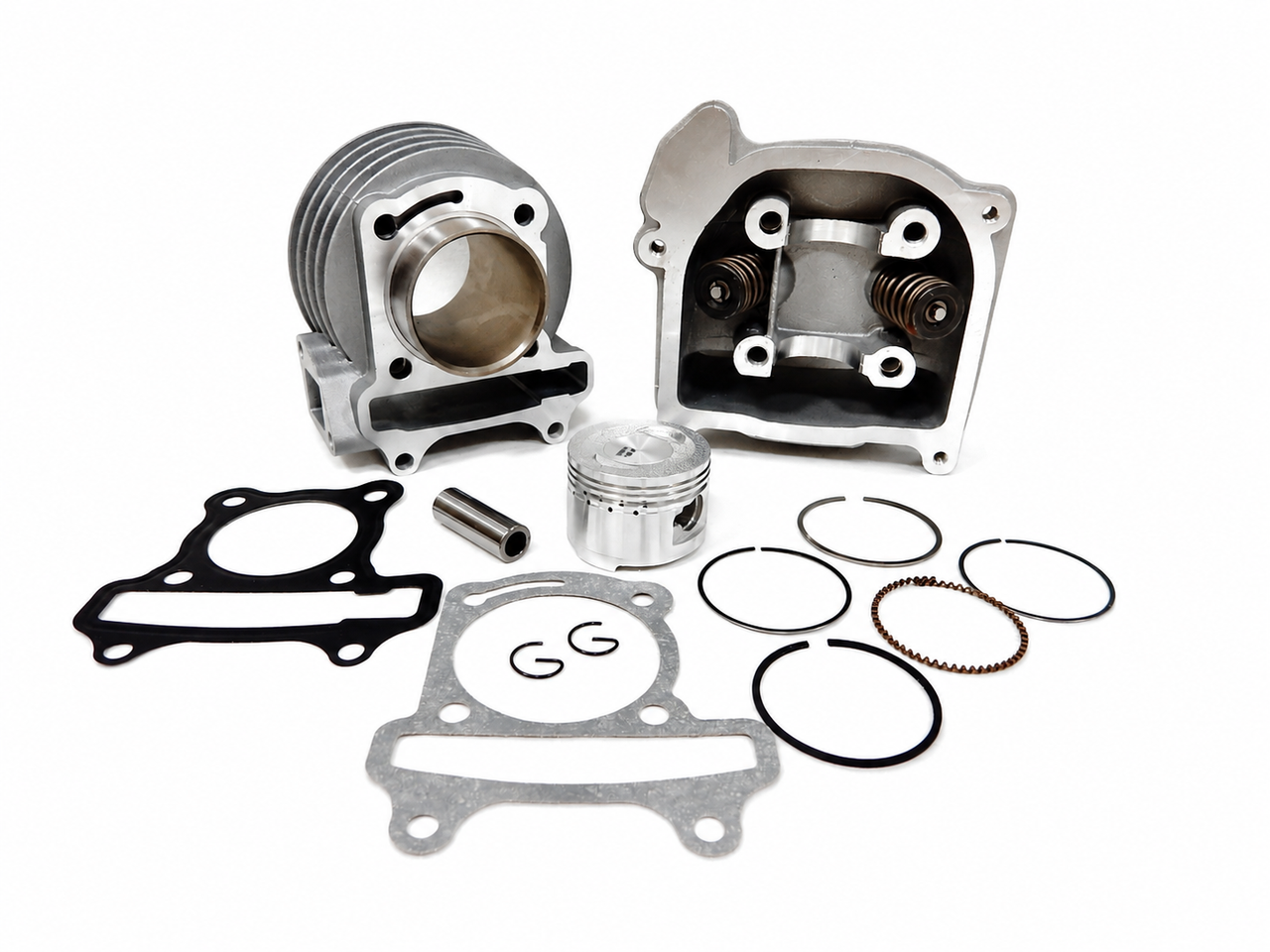 72cc / 80cc (47mm BORE) KIT FOR SCOOTERS QMB139 MOTORS *69mm VALVES* NON-EGR
