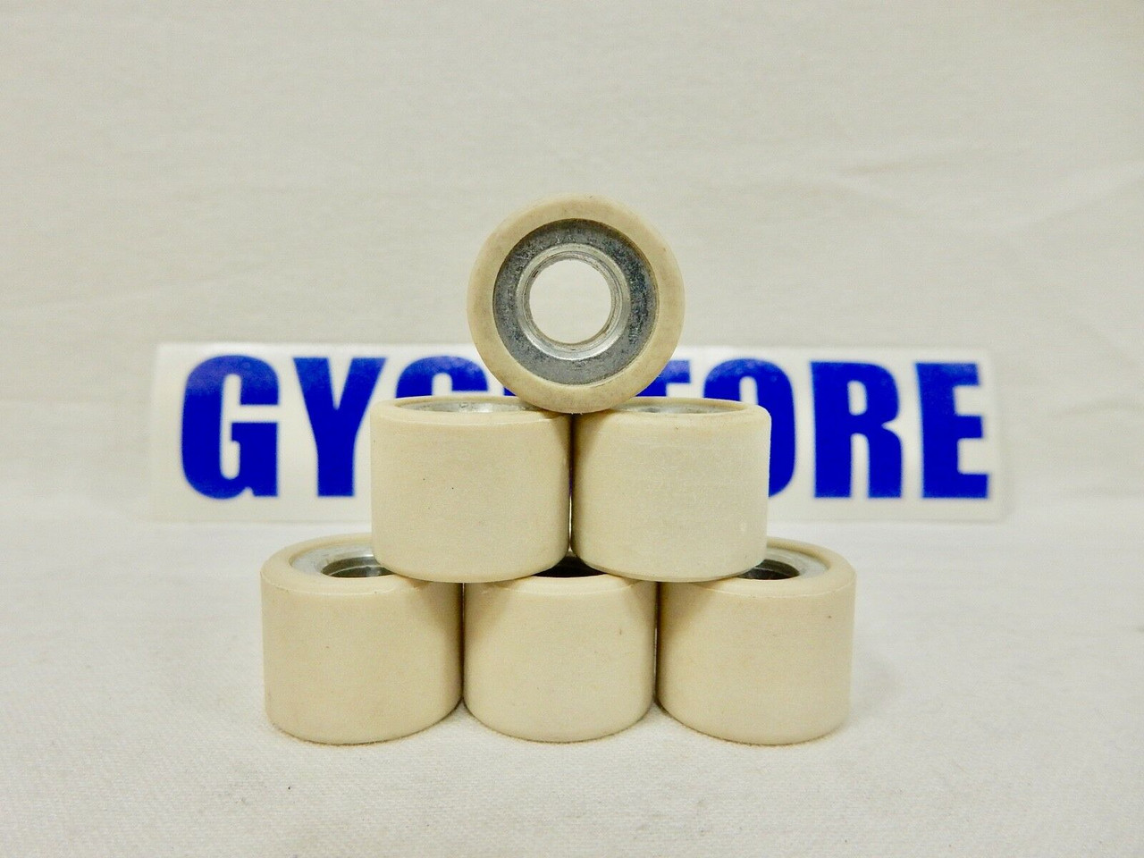 (18x14) *12 GRAM* ROUND ROLLER WEIGHTS FOR 150cc - 232cc GY6 MOTORS