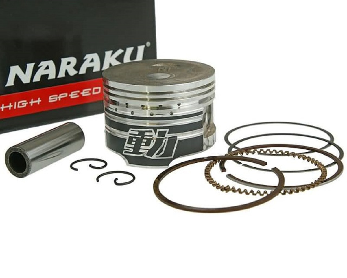 キヨ NARAKU 2V PISTON & RINGS KIT (47mm BORE) FOR SCOOTERS QMB139