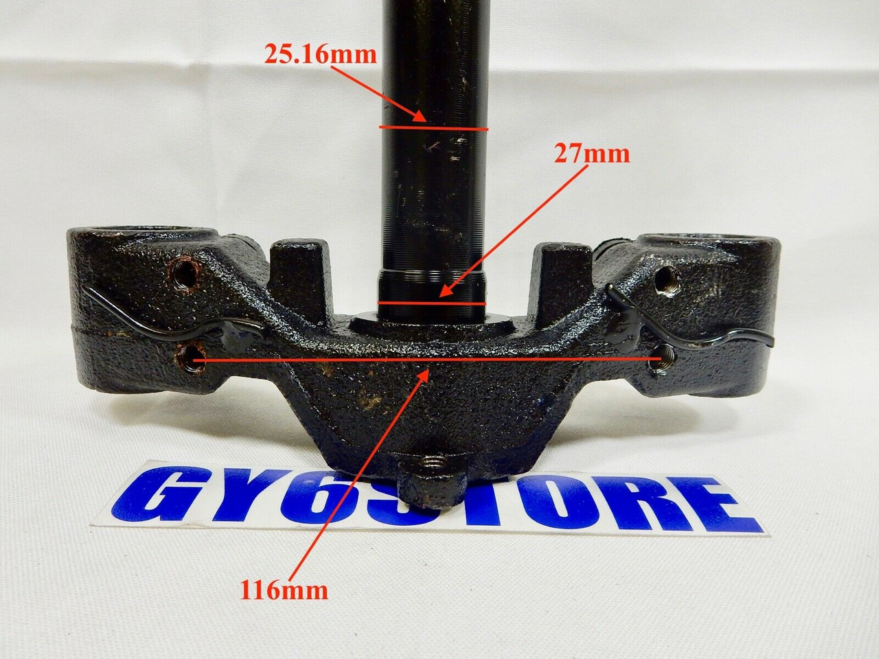 STEERING STEM TRIPLE TREE FOR TAO TAO 50cc ATM, SPEEDY, PONY SCOOTER *OEM*