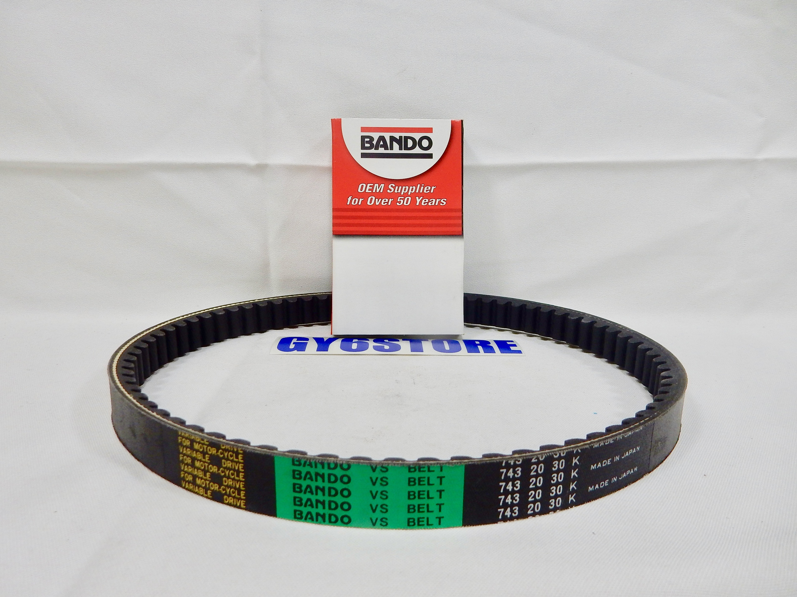 BANDO PREMIUM CVT DRIVE BELT 7432030 (150cc 232cc GY6) *MADE WITH