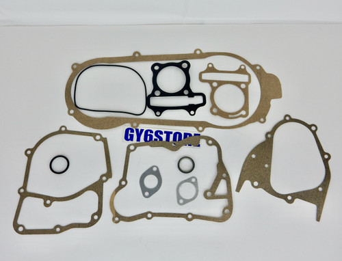 125cc GASKET SET SCOOTER ATV KART (52.4mm BORE) GY6 *SHORT CASE*