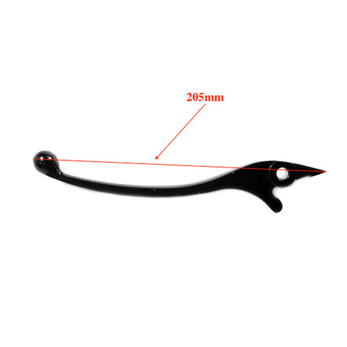 LEFT SIDE BRAKE LEVER HANDLE QMB139 GY6 SCOOTER MOPED (8 INCHES) 