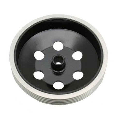 PERFORMANCE LIGHT CLUTCH BELL WITH COOLING FINS FOR MINARELLI STYLE 50CC 2-STROKE ENGINES