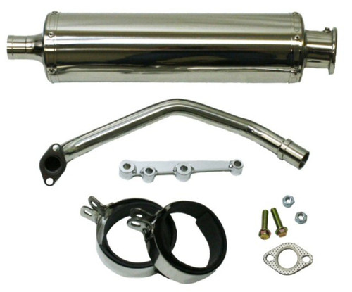 SSP-G 2nd Gen Round Stainless Steel After-Market Exhaust for GY6