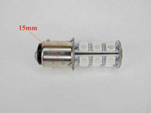 LED BRIGHT TAIL LIGHT BRAKE LIGHT BULB 12V 2 / 0.7W 2242 CLEAR 50cc QMB139 150cc GY6