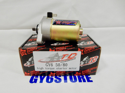 TAIDA 50cc 60cc 80cc 100cc HIGH TORQUE QMB139 STARTER MOTOR