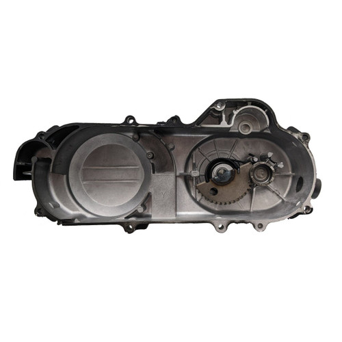 BELT DRIVE / CRANKCASE COVER FOR 50cc QMB139 MOTORS *SHORT CASE MODEL* COMPLETE