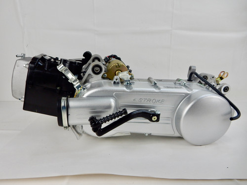 GY6 172cc LONG CASE (61mm BORE) COMPLETE ENGINE *54mm STUD SPACING* GY6 172cc LONG CASE (61mm BORE) COMPLETE ENGINE *54mm STUD SPACING*