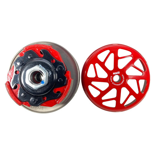 RED LINE RACING CLUTCH WITH ADJUSTABLE DRIVE PULLEY GY6 150cc RED LINE RACING CLUTCH WITH ADJUSTABLE DRIVE PULLEY GY6 150cc